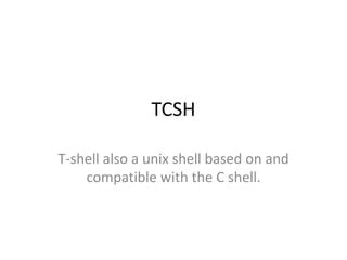 tcwshs|tcsh download.